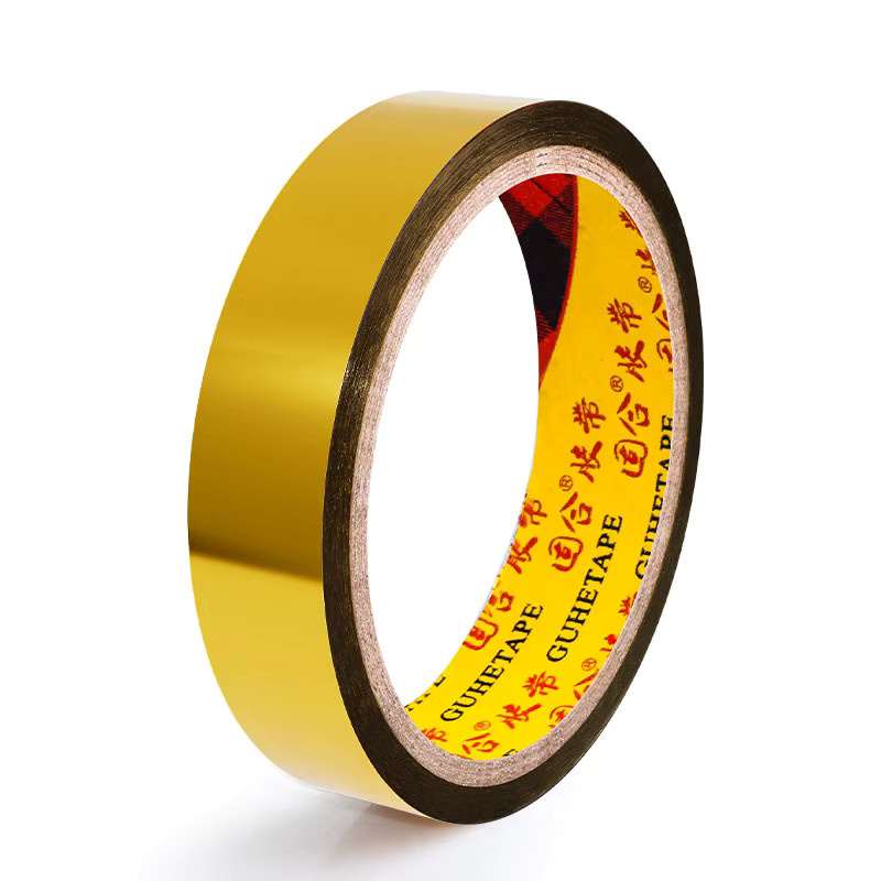 Farbiges Laser-Flash-Klebeband aus BOPP in Gold und Multicolour für Geschenkverpackungen, Hochzeiten und DIY-Bastelprojekte, Breite: 12 mm - Bild 3