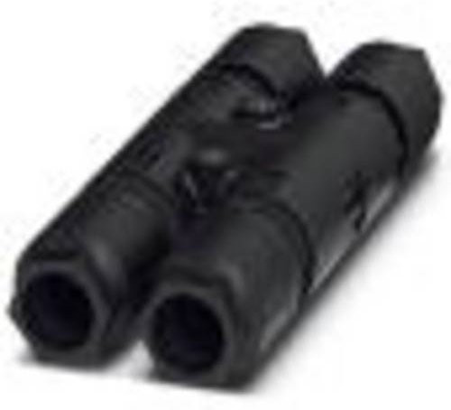 Phoenix Contact QPD Rundstecker Verteiler Schwarz, 4 + PE Polstellen - Bild 1
