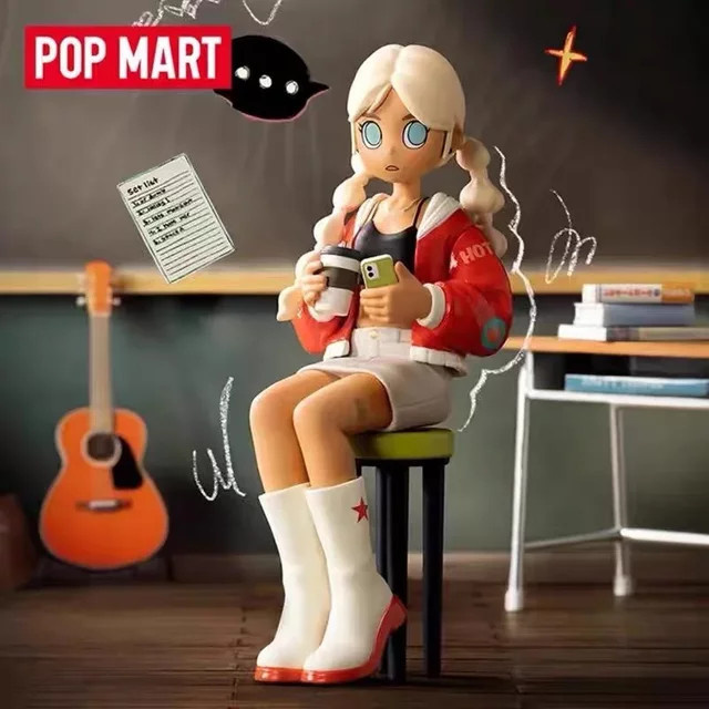POP MART Peach Riot Rise Up Serie Blind Box, Spielzeugpuppe, Anime-Figur - Bild 1