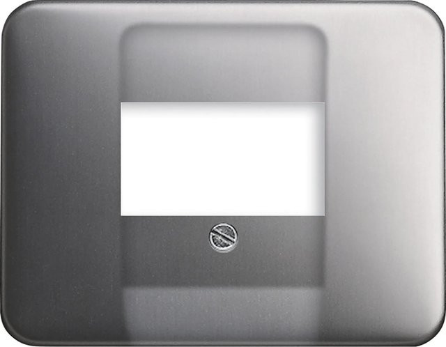 Busch-Jaeger TAE-Abdeckung Alpha Nea in Platin/Silber - Bild 1