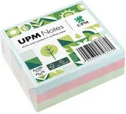UPM Notes Haftnotizen Pastell in Blau, Pink, Grün und Mehrfarbig, 100 Blatt pro Block, B x H: 7,5 x 7,5 cm - Bild 1