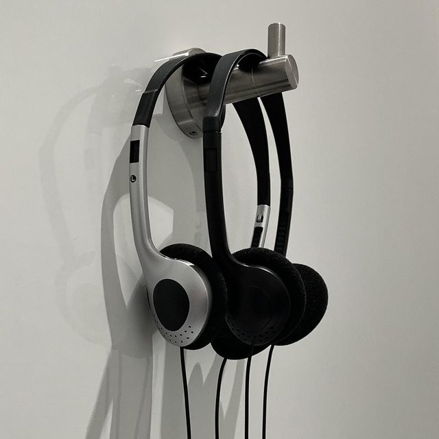 INS Retro Nostalgisches Over-Ear Headset Schwarz Kabelgebundene Kopfhörer - Bild 1