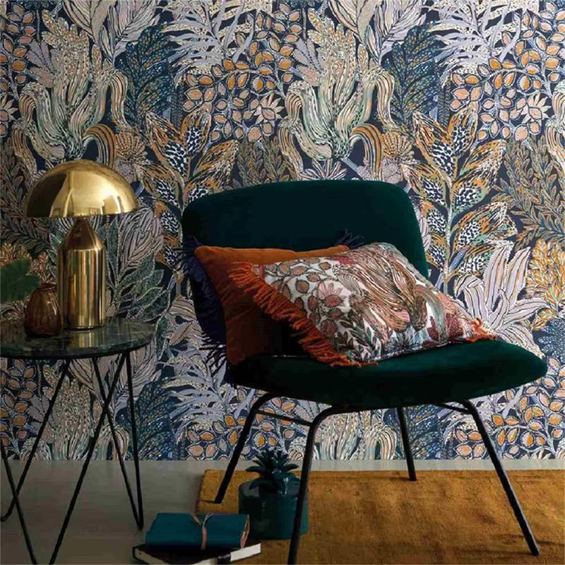 Moderne 3D Tapete mit Korallen-Algen-Motiv in Multicolor für Wohnzimmer und Schlafzimmer - Bild 2