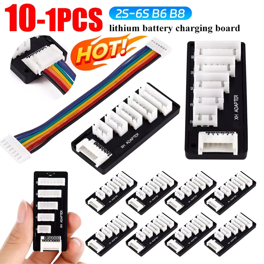 ATUOTIN JST XH Lipo Batterie Balance Ladegerät Kabel Adapter Board für 1S bis 6S Lithium-Batterien - Bild 6