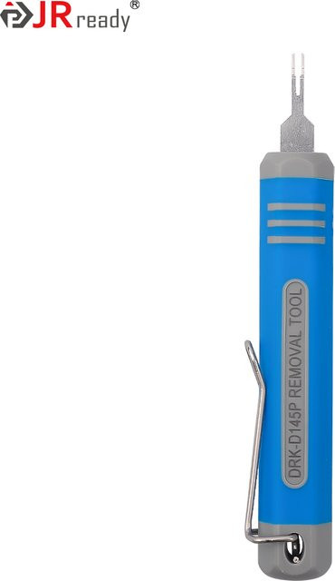 JRready DRK-D145P Elektrisches Steckverbinder-Pin-Entfernungswerkzeug für Molex- und AMP-Serien-Steckerklemmen in Blau - Bild 1