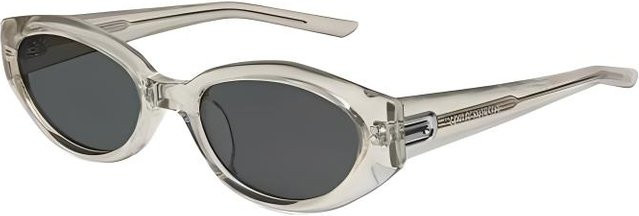 Gentle Monster DADA-BRC11 Sonnenbrille, Oval, Vollrand, Transparent grau, Unisex - Bild 1