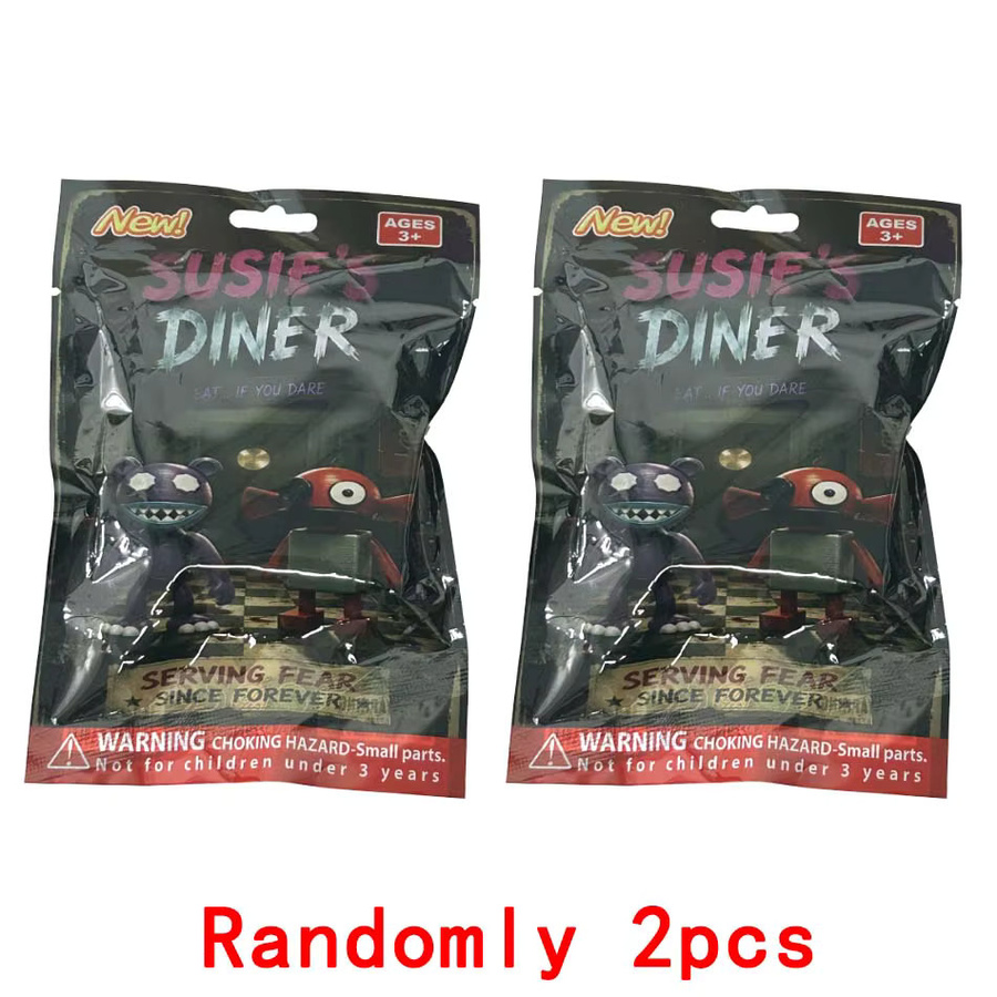 Bandai Susie's Diner Überraschungstüten-Spielzeuge, Horror-Spielfiguren, Einzelfigur, ab 3 Jahren - Bild 4