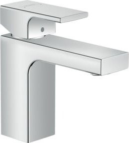 Hansgrohe Waschtisch-Einhebelmischer Vernis Shape m mit Met.-Zugstangen-Ablaufgarnitur in Chrom - Bild 1