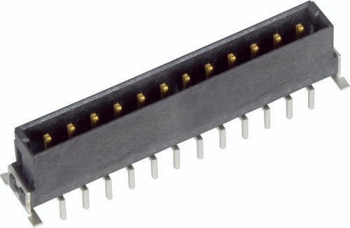 HARTING Messerleiste 15520122701000 aus Messing in Schwarz mit 200 Stück - Bild 1