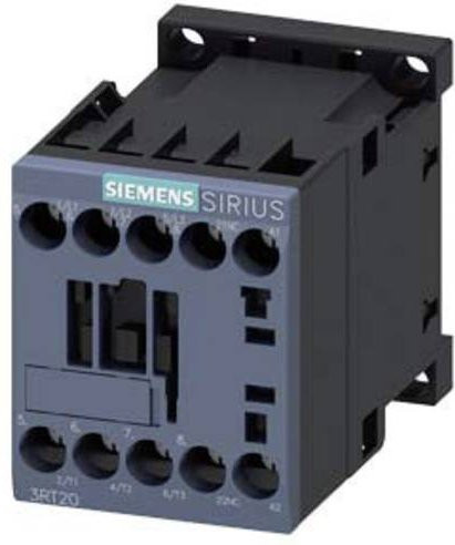 Siemens Leistungsschütz 3RT2015-1AQ02 mit 3 Schließern, 690 V/AC, grau - Bild 1