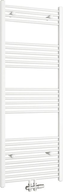 Duschparadies Handtuchheizkörper mit Mittelanschluss in Weiß, B: 60 cm, H: 160 cm, 665W - Bild 1