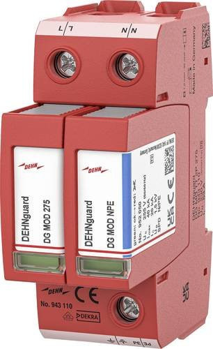 DEHN 943110 Überspannungsableiter in Rot - Bild 1