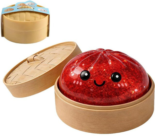 Topmix Glitzer-Knödel Squishy, Quetschspielzeug, rot - Bild 1