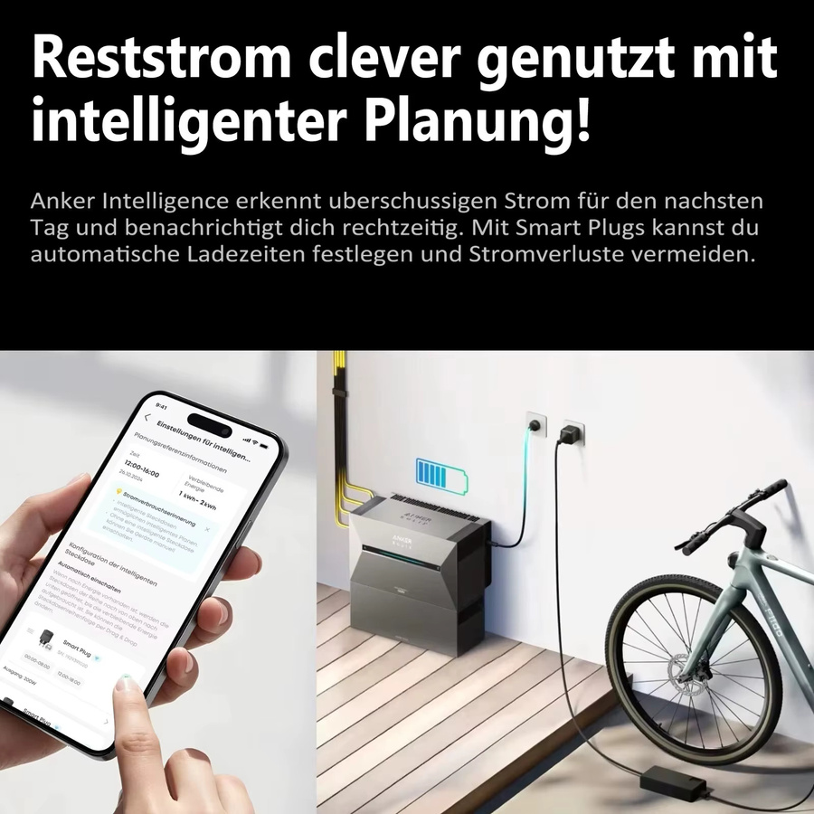 Anker SOLIX Solarbank 3 E2700 PRO Speicher für Balkonkraftwerke, Grau, 2,68 kWh - Bild 2