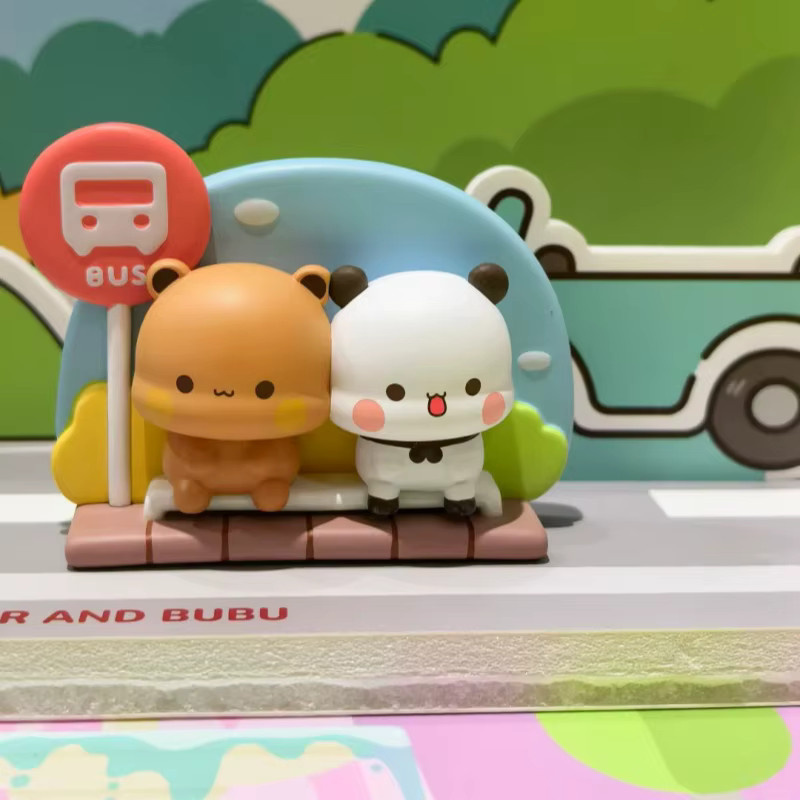 Bandai Yier und Bubu Serie Kühlschrankmagnet Blindbox, Puppe, Ornament - Bild 2