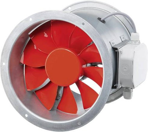Helios Ventilatoren 473 Rohr-Einschublüfter 400V mit 2140 m³/h Förderleistung, Farbe: Silber - Bild 1