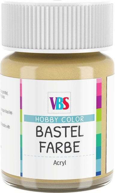 VBS Bastelfarbe Gold, 15 ml - Bild 1