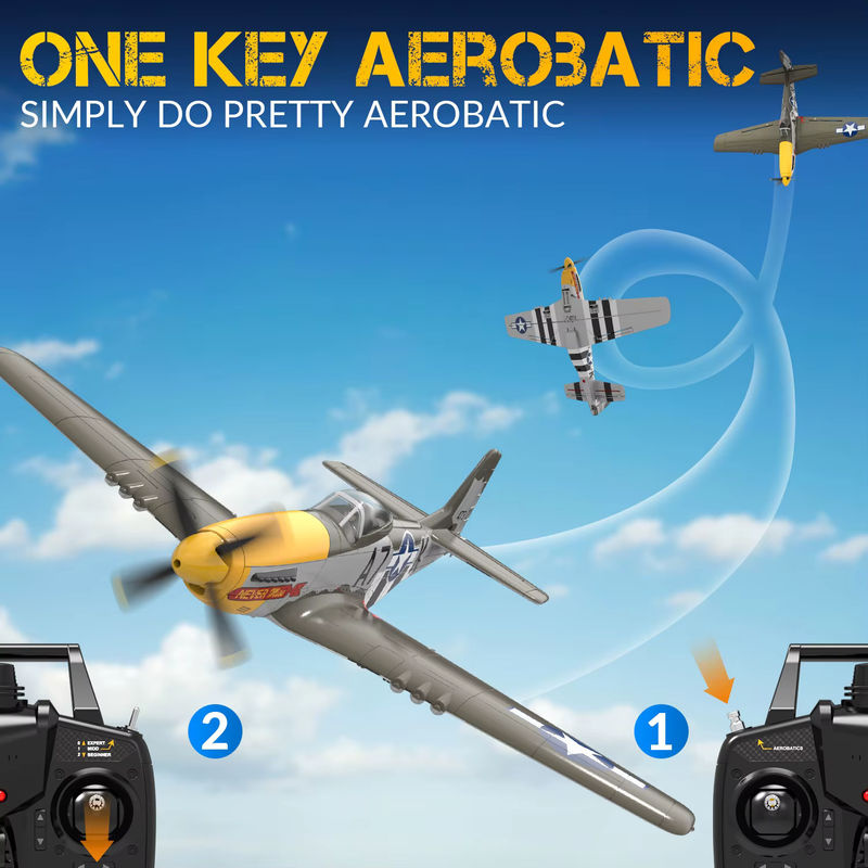 Volantex P51D Mustang RC Flugzeug EPP Schaum RTF - Bild 3