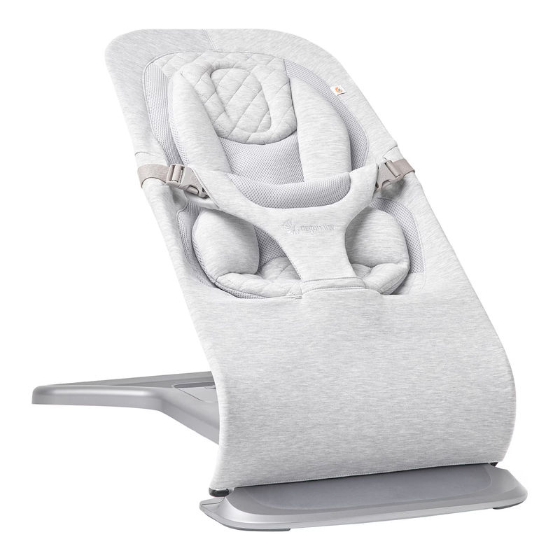 Ergobaby Babywippe Bouncer Evolve 3-in-1 in Grau - Bild 2