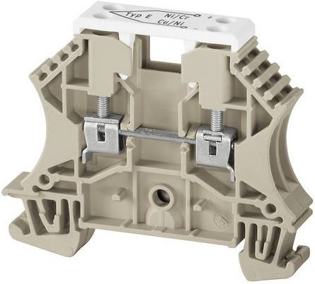 Weidmüller Thermocouple-Reihenklemme Schrauben Beige 25 Stück - Bild 1