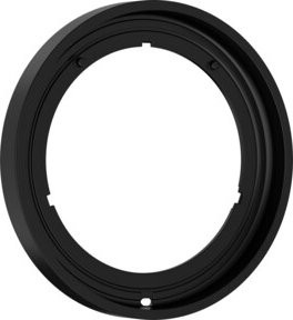 Hansgrohe Verlängerungsrosette rund in Matt-Schwarz, Durchmesser: 17 cm - Bild 1