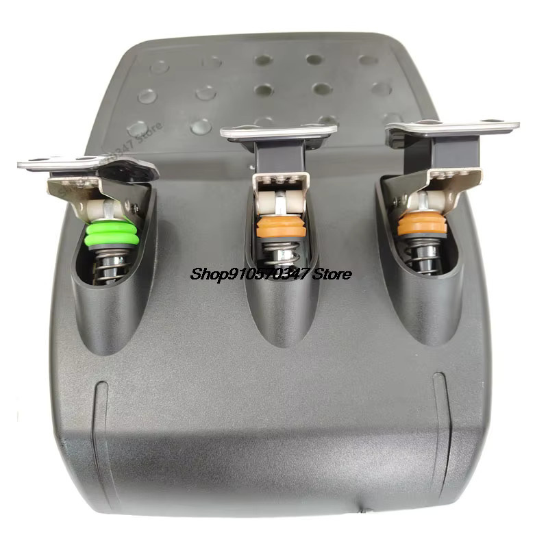 Logitech Racing Modifikation Pedal Kit für G25 G27 G29 G923 in Schwarz mit einstellbarer Dämpfung für Bremse und Gas - Bild 5