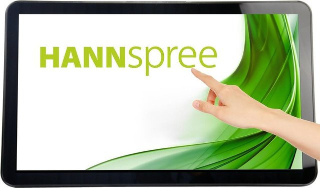 Hannspree HO325PTB LED-Monitor mit Touchscreen, 32 Zoll Full HD, Schwarz - Bild 1