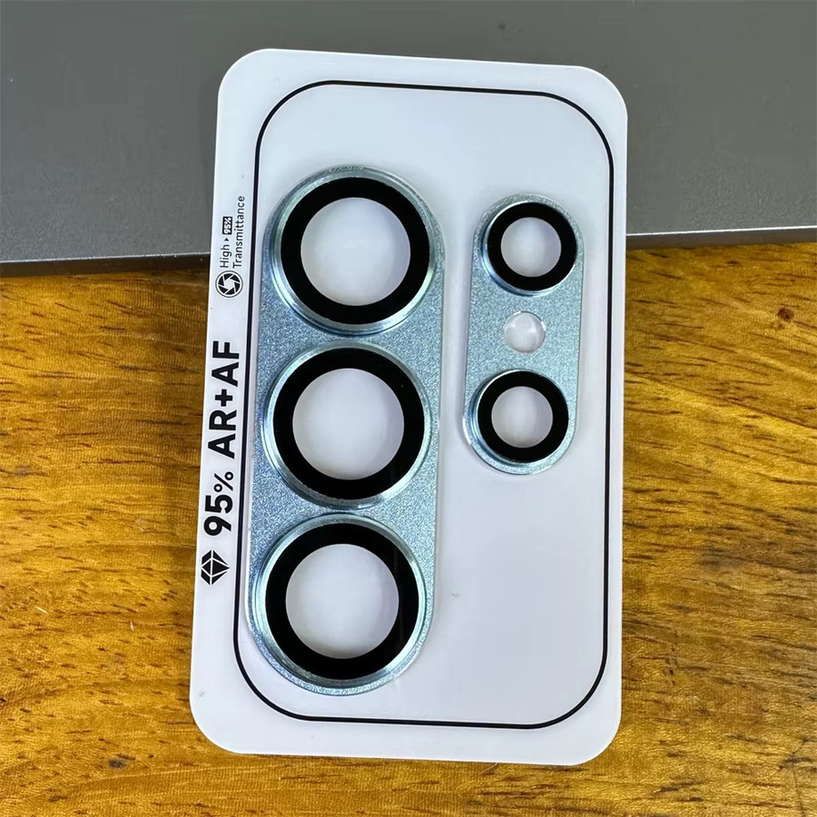 9HD Matt Metall Kameraobjektiv-Schutzglas für Samsung S26 Ultra und S26 Plus mit AR+AF Glasobjektiv und Legierungs-Objektivring in Gold - Bild 5