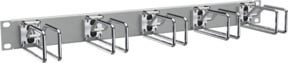 enoc Querrangierpanel CPM 01-RAL 7035 in Grau/Chrom - Bild 1