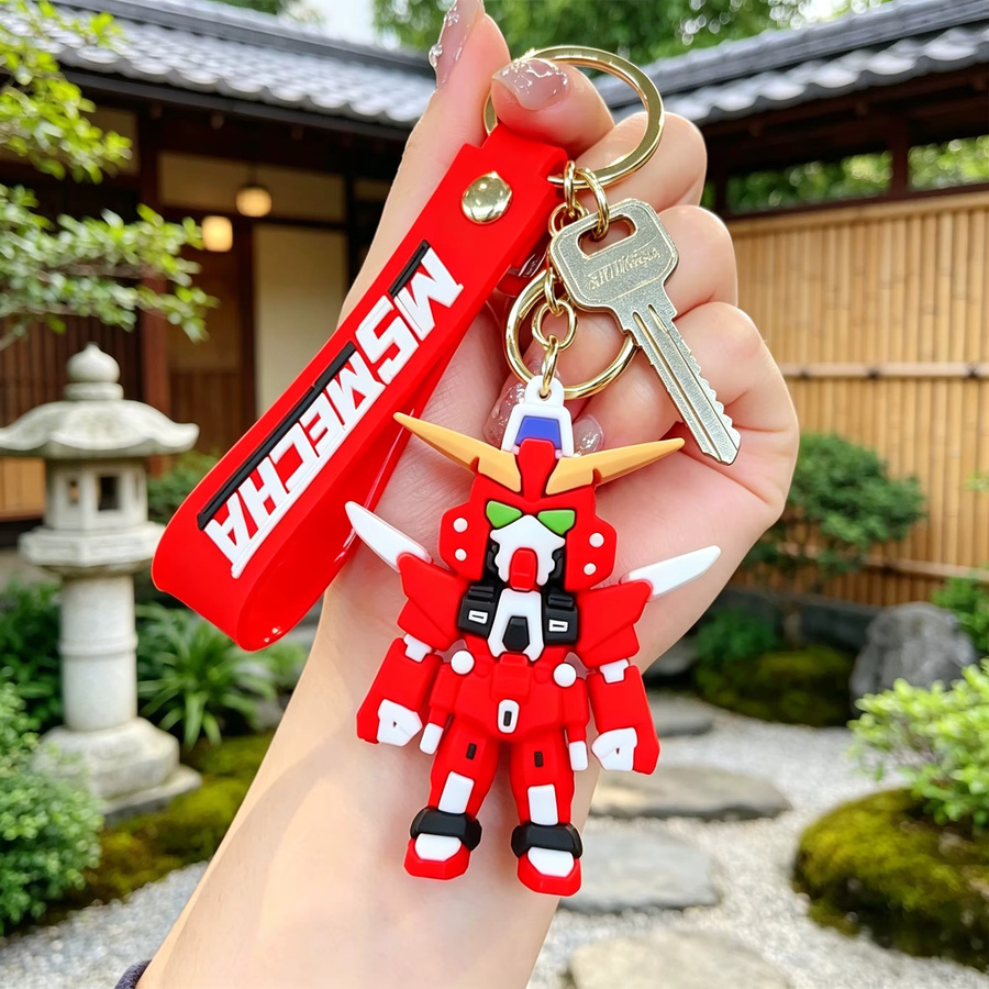 Bandai Mobile Suit, 3D Schlüsselanhänger-Set, Gummi, Bunt / Mehrfarbig - Bild 5