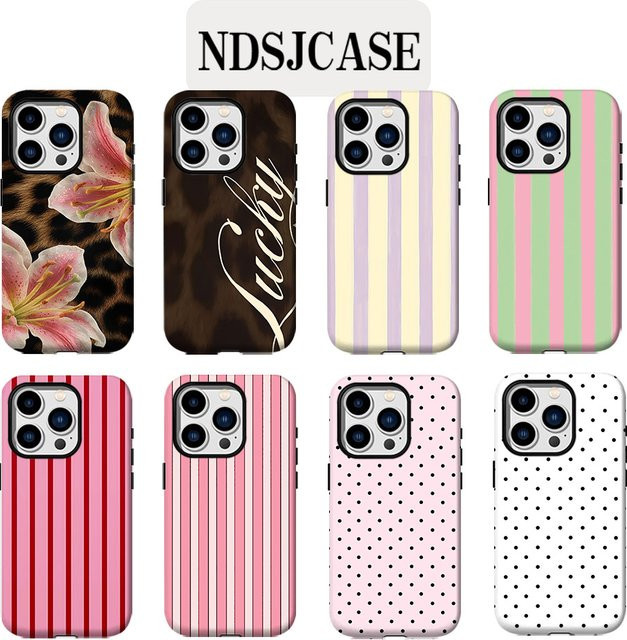 Luxus Handyhülle für Apple iPhone mit Buchstaben-Design und Leoparden-Lilien-Muster in Multicolour - Bild 1