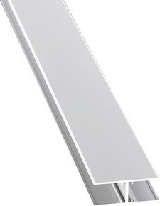 GUTTA Klemmprofil Aluminium silberfarben B/H: 4,9 x 200 cm - Bild 1