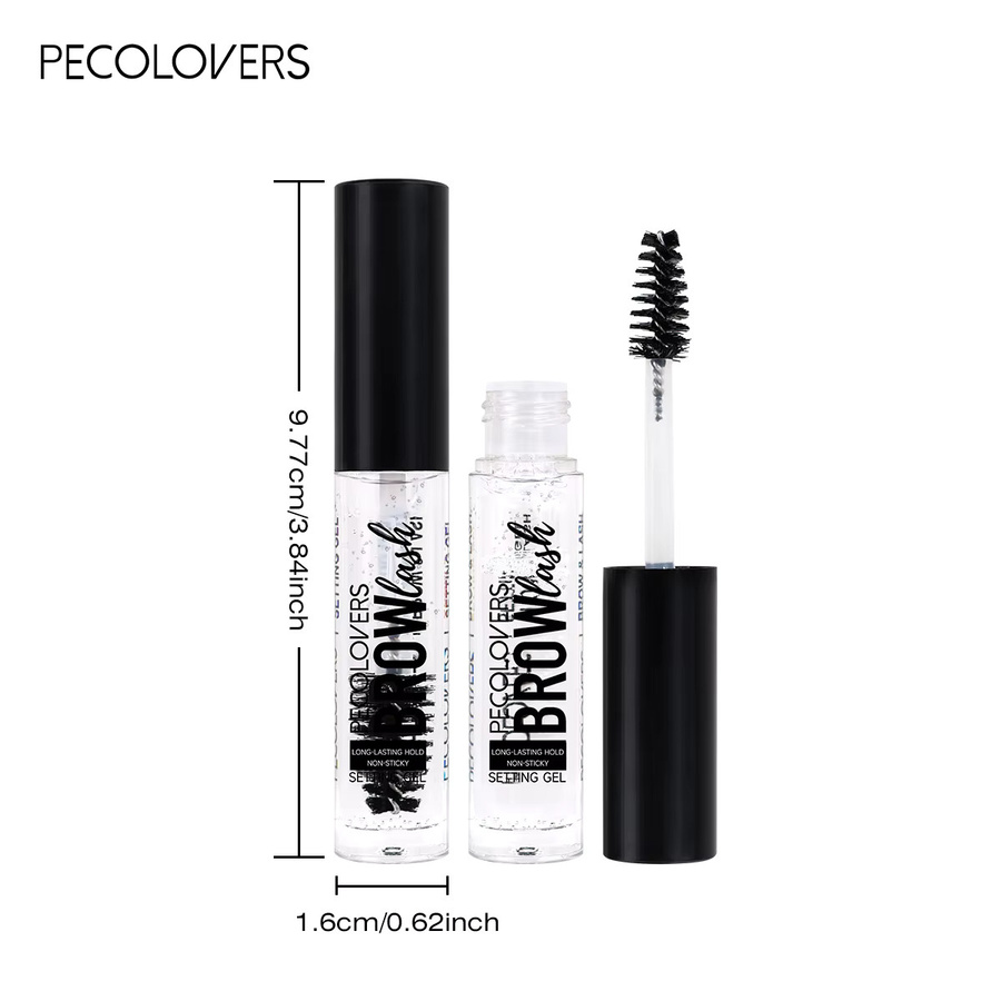 PECOLOVERS Augenbrauengel, transparent, mit Pinsel - Bild 4