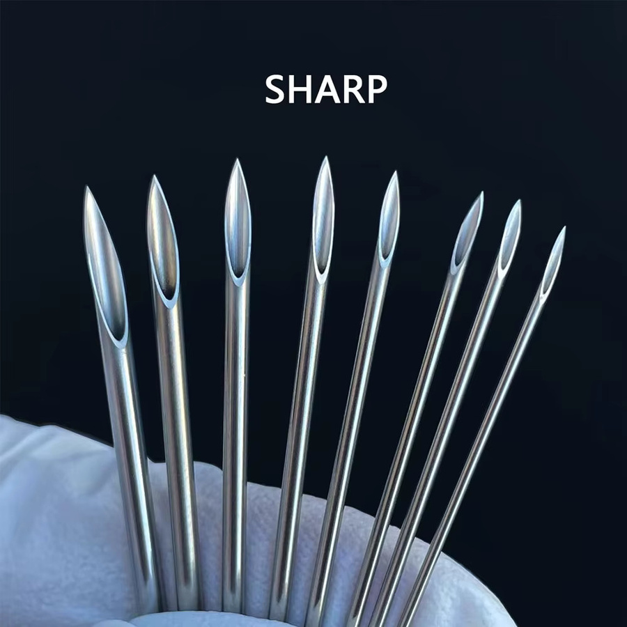 Sterile Piercing Nadeln aus Chirurgenstahl, Einweg, 12G-20G - Bild 3