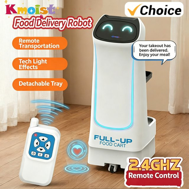 Kmoist Essenslieferroboter, ferngesteuert, mit Sound und Lichtern - Bild 1
