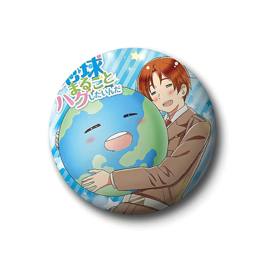 Kayou Brosche Metall, Anime H-Hetalia Welt Sterne Abzeichen - Bild 4