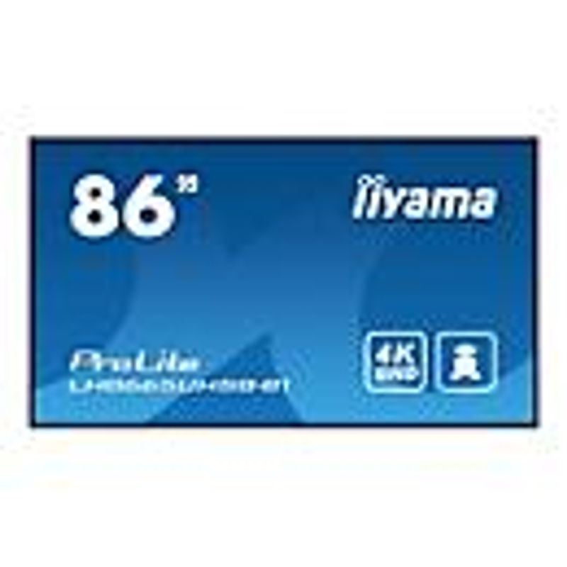 iiyama ProLite LH8665UHSB-B1 Digital Signage Monitor mit 86 Zoll Diagonale, 4K UHD LCD-Display, Android und LED-Hintergrundbeleuchtung - Bild 2