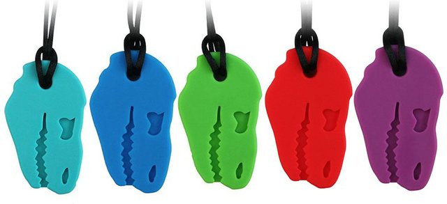 CosyHome Kaukette Dinosaurier Silikon 5-teiliges Set - Bild 1