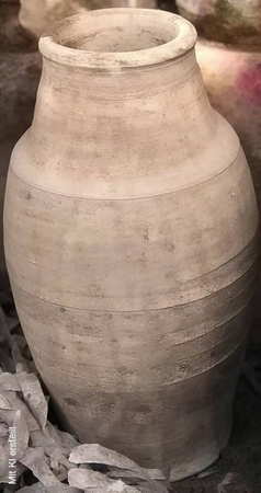Keramikvase POCOline in Sand und Beige, Höhe: 40 cm, Durchmesser: 20 cm