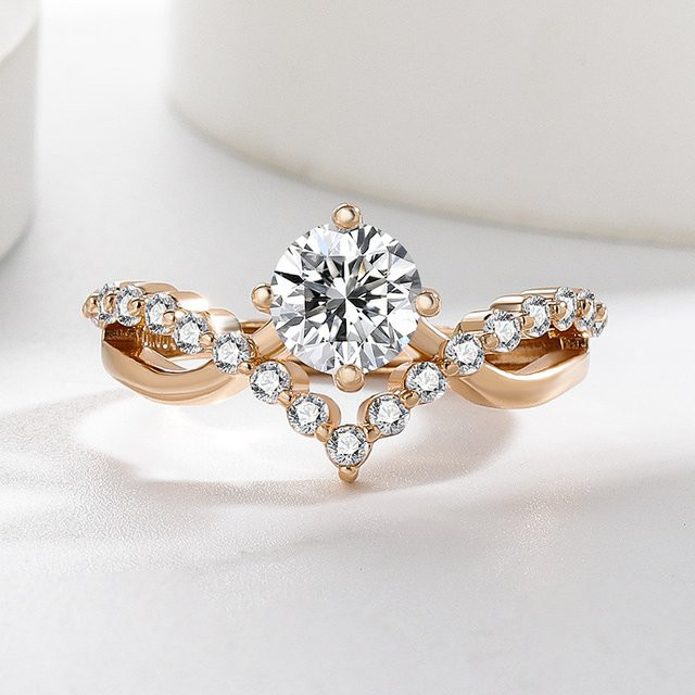 SAIYE Kronenring, 925 Silber, Zirkonia, Damen - Bild 1