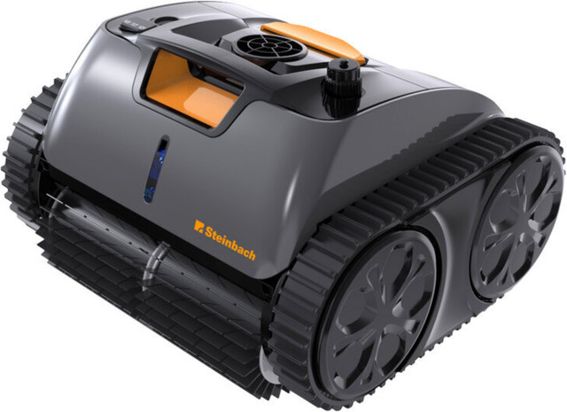 Steinbach Poolrunner SMART RXB 450 Poolroboter in Grau mit Akkubetrieb - Bild 1