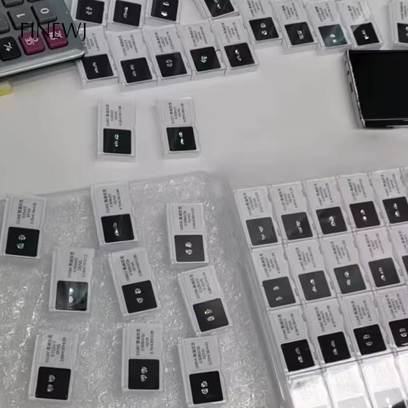 WILLJANE Edelstein-Display transparente Aufbewahrungsbox aus Kunststoff für Schmuck und Perlen - Bild 2