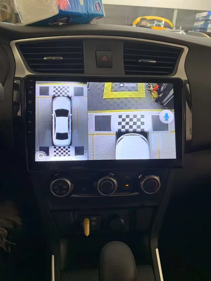 Bhorse 360-Grad-Panorama-Kamerasystem für Android Auto mit 3D AHD 1080P/720P und Kalibrierungstüchern in Schwarz - Bild 7