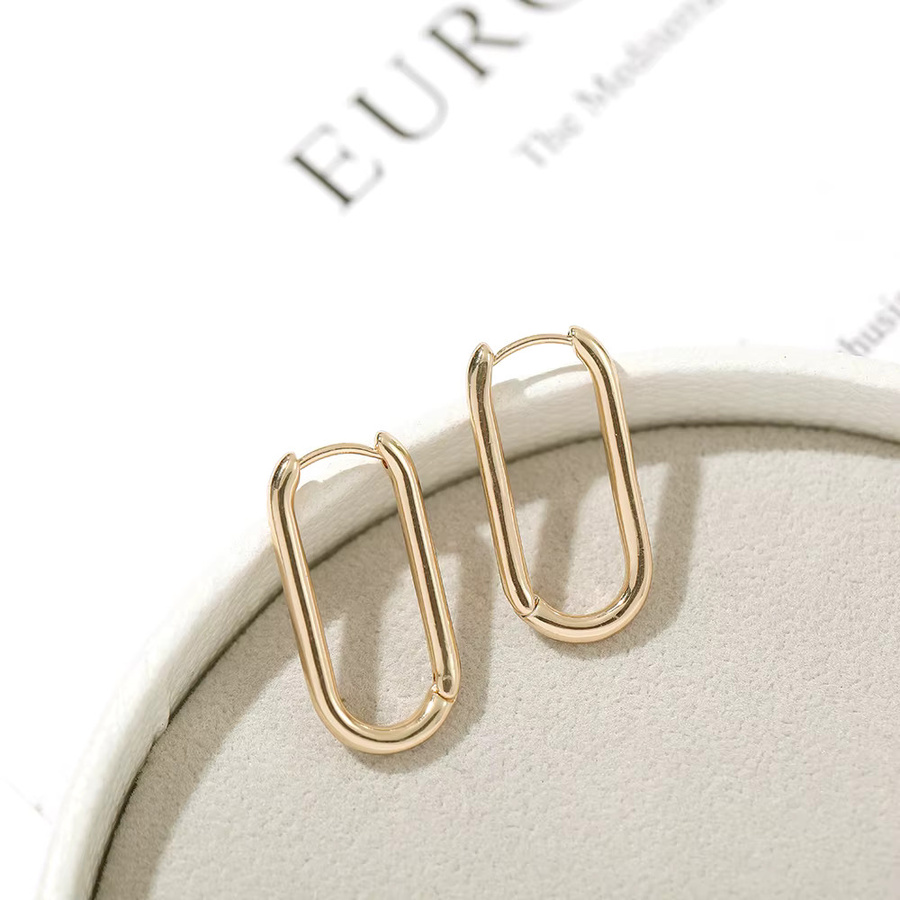 Erpels Creolen, goldfarben, Damen - Bild 2