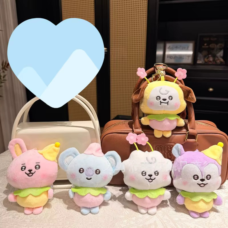 LINE FRIENDS BT21 Rucksack-Puppe, Plüsch / Textil, Bunt / Mehrfarbig - Bild 2