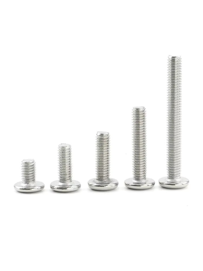 JUIDINTO Innensechskant-Möbelschrauben aus Edelstahl, Senkkopf-Möbelbolzen in Silber - Bild 1