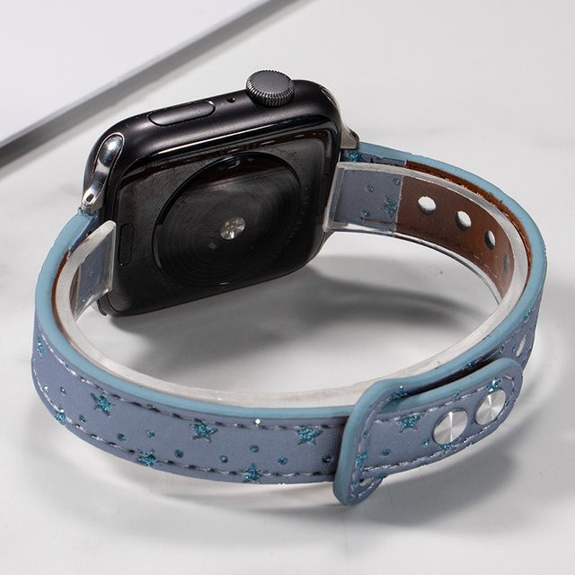 CHIICSMART Uhrenarmband Leder, Weiß, Unisex - Bild 1