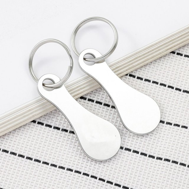 Schlüsselanhänger Edelstahl, Flaschenöffner, Unisex - Bild 1