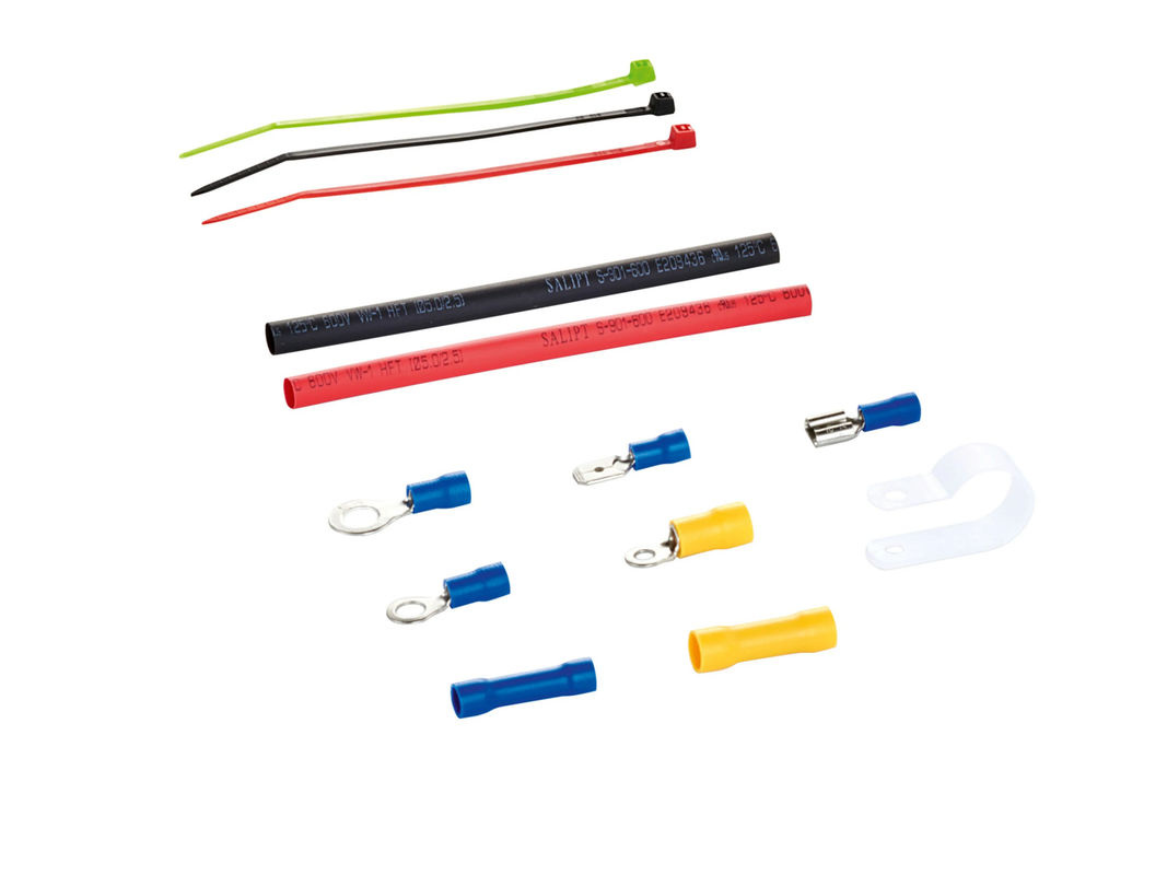PARKSIDE Kleinteileset Niedervolt Kabel-Stecker-Kabelklemme Set aus Kunststoff in Mehrfarbig - Bild 2