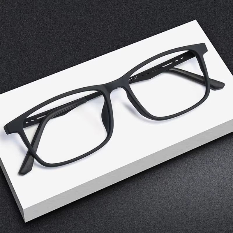 Mai Blume Mode Lesebrille, Metall, Vollrand, rechteckig, Schwarz, Herren - Bild 2